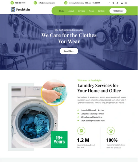 FreshSpin Wordpress Theme