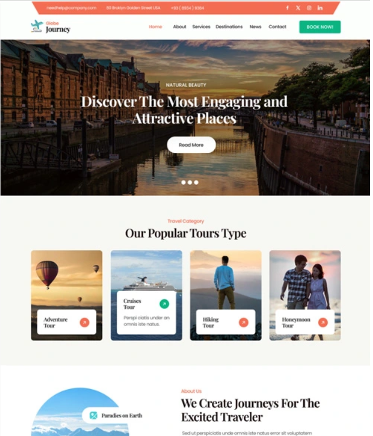 Wanderlust WordPress Theme