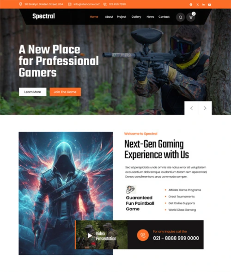 Spectral PRO Wordpress Theme