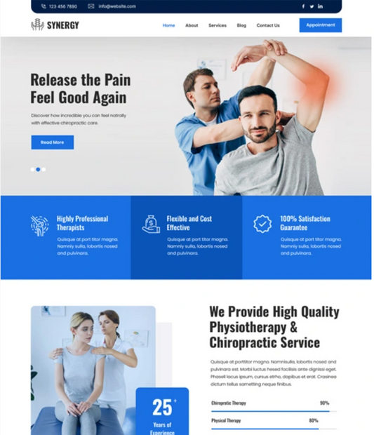 Synergy WordPress Theme