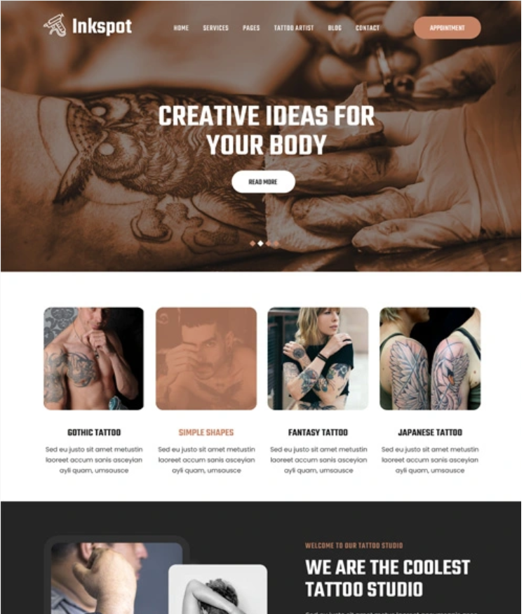 Inkspot PRO Wordpress Theme