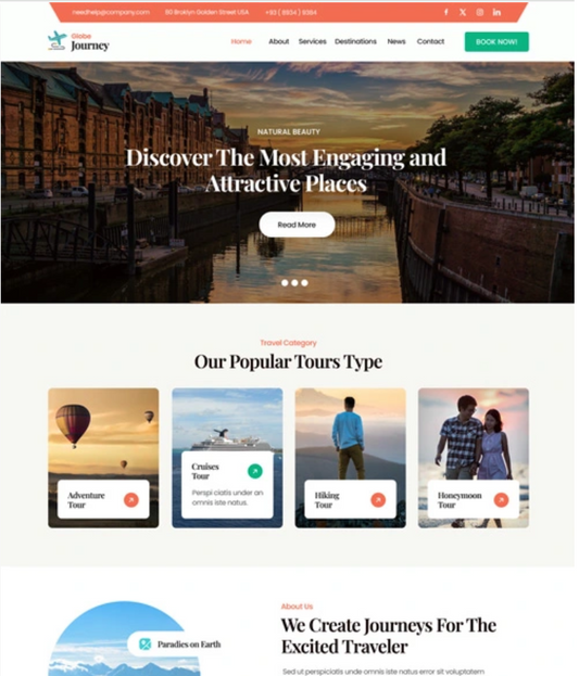 Wanderlust WordPress Theme